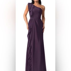 Azazie Sharon Plum size 14